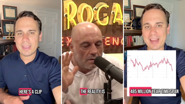 "So Joe Rogan doesn’t know how graphs work."