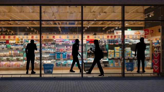 Shoppers were terrified.