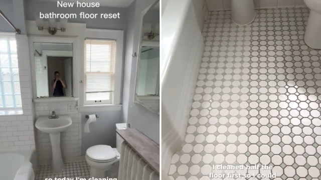 "I don't think the floor has ever been cleaned."