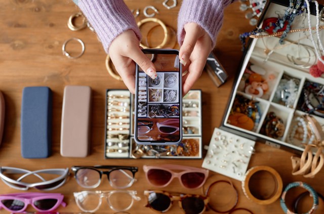 "This is why I dig to the bottom of every single bin!"