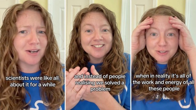 "A perfect example of us solving a problem."