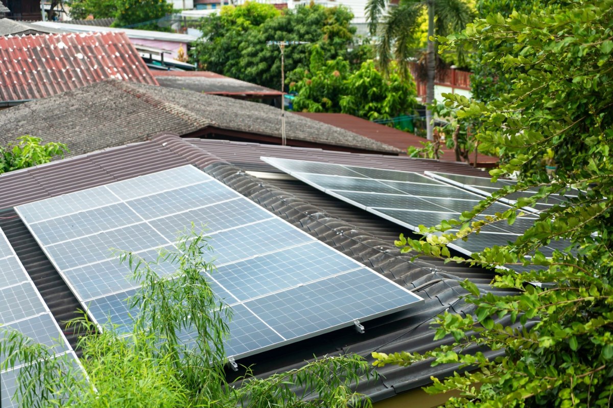 "I had solar for less than a month, and this is my first perfect day!"