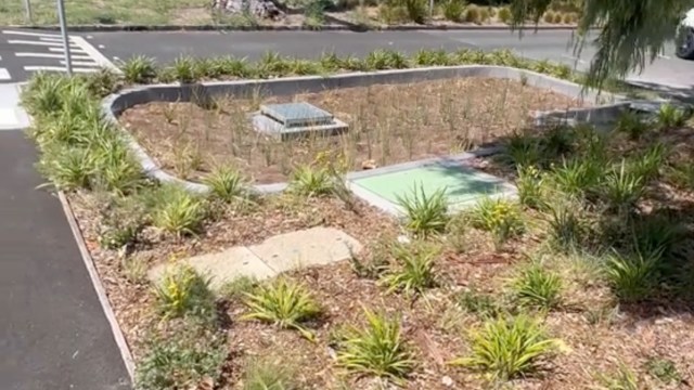 It mimics natural water cycles.