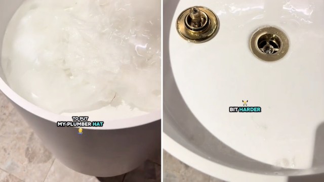 "It's super easy to clear a blockage like this one."