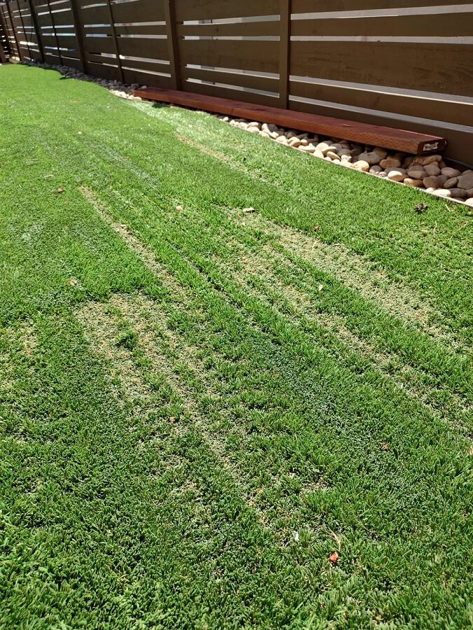 Sunlight shouldn't do that.