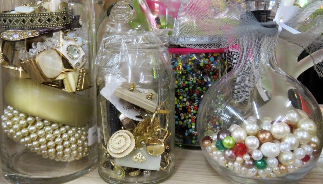 "You can find treasures at thrift stores."