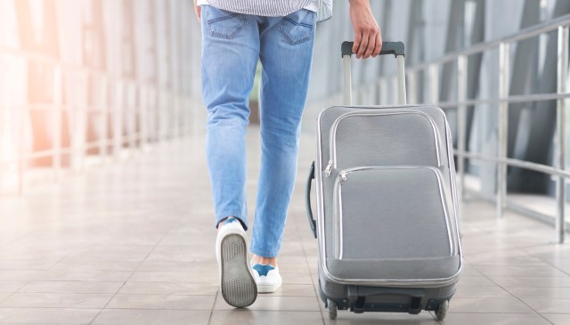 The passenger was immediately intercepted and is now facing further investigation.