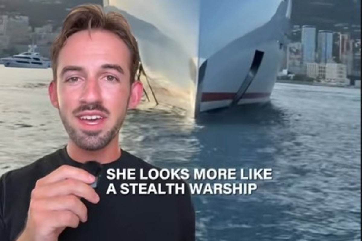 "It looks like an icebreaker."