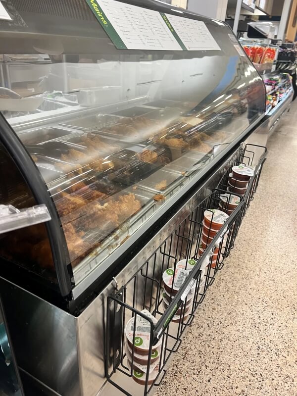 "A lot of stuff gets thrown away."