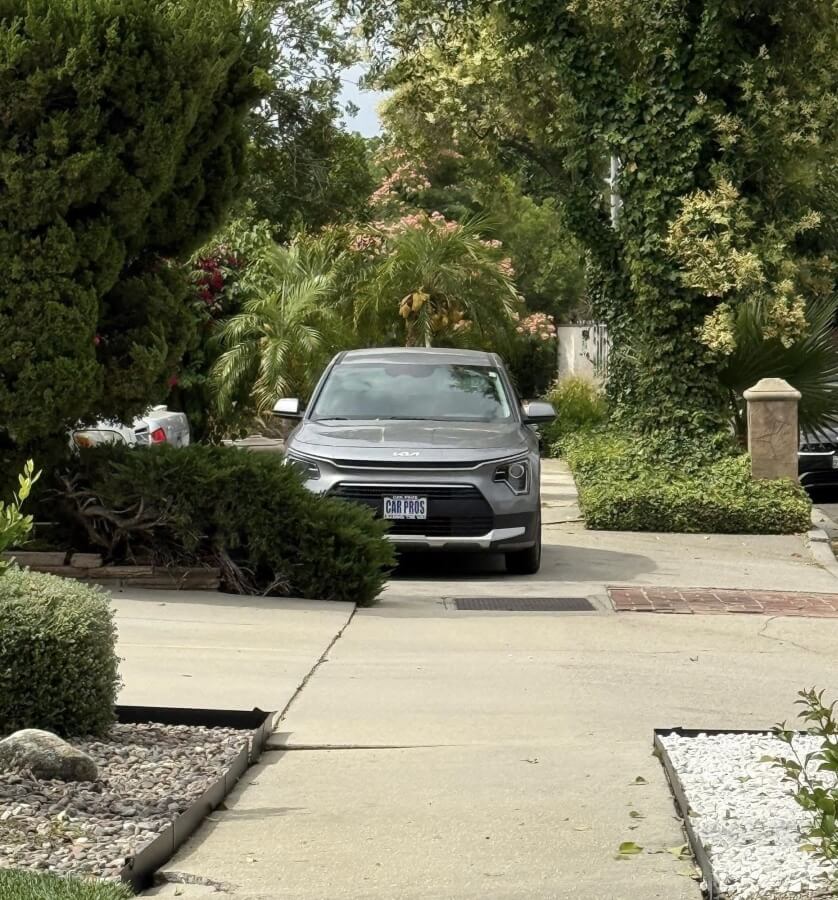 A homeowner in Southern California sparked a wave of frustration online after sharing a photo of a neighbor's car parked directly across a public sidewalk.