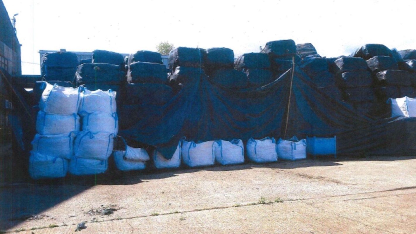 Two men in East Sussex were sentenced after illegally dumping 1,300 tons of waste between two sites.