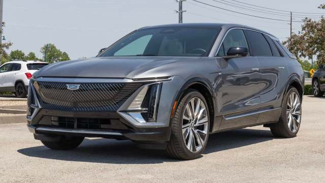 Nearly half of all vehicles Cadillac sold in the U.S. in the third quarter of 2025 were electric vehicles.