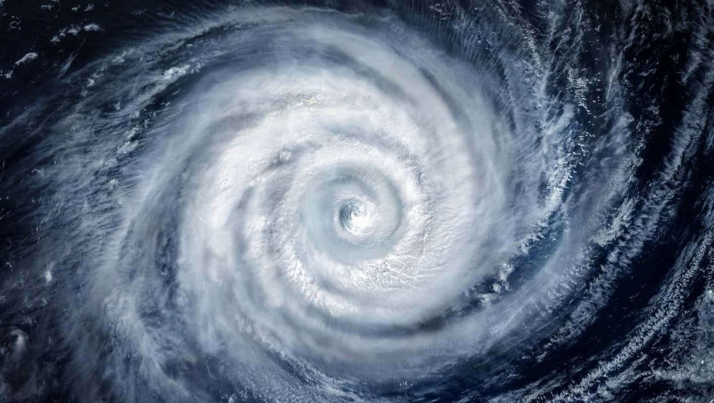 A meteorologist had the rare opportunity to fly into the eye of a major hurricane.