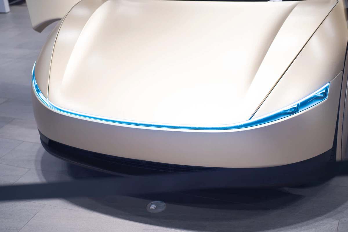 The original text doesn't require any revisions or addition of apostrophes. It reads: "Tesla seems to be gearing up for Cybercab production."