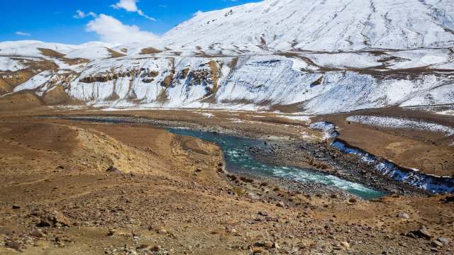 Researchers are alarmed by the lack of snow in the Hindu Kush Himalayas, which could have dire effects on the region.