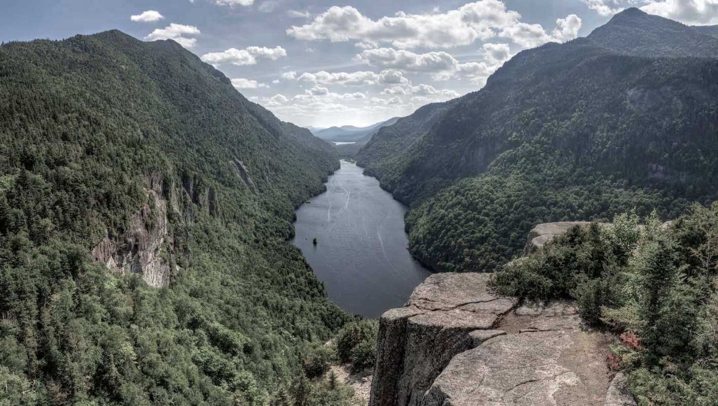 High in New York's Adirondack Mountains, scientists have detected microplastics in Lake Tear of the Clouds, the highest source of the Hudson River.