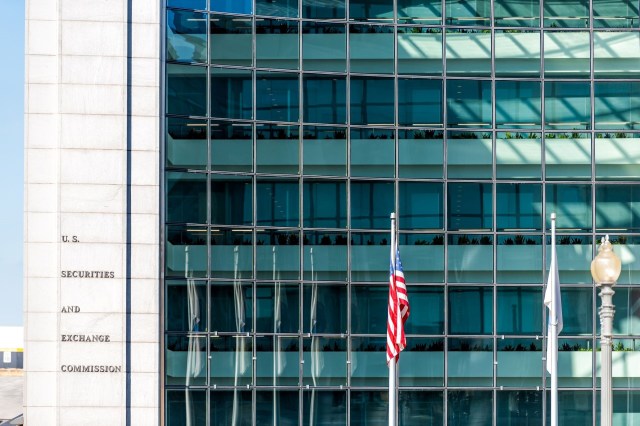 The U.S. Securities and Exchange Commission is in early talks to develop a method for blockchain-registered stocks to trade on crypto exchanges.