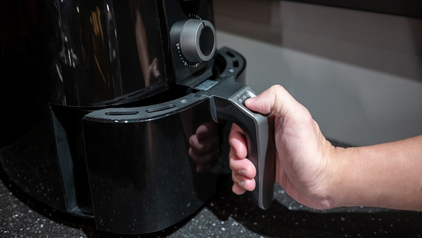 One clever TikTok user shared a 2-ingredient hack for cleaning one's air fryer without any scrubbing.
