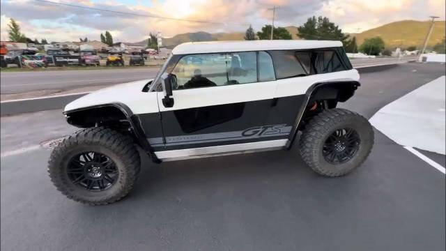 The Brawley GTS is a groundbreaking all-electric off-road vehicle, built to tackle rugged terrain while showcasing the benefits of EVs.