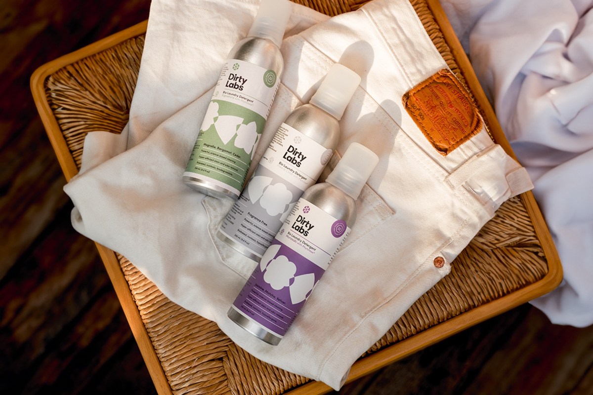 Dr. Pete, chief scientist at Dirty Labs, explained how his company managed to create effective, sustainable cleaning products.