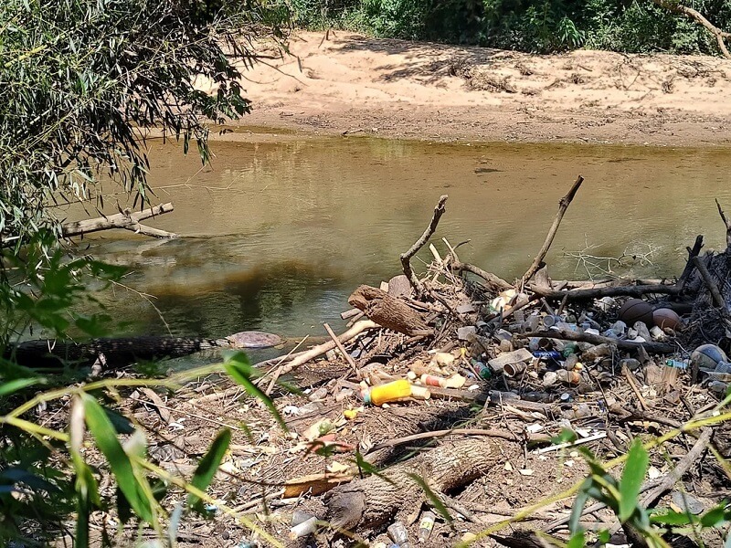 A hiker shared frustrating photos of trash in a South Carolina nature reserve on a local Reddit.