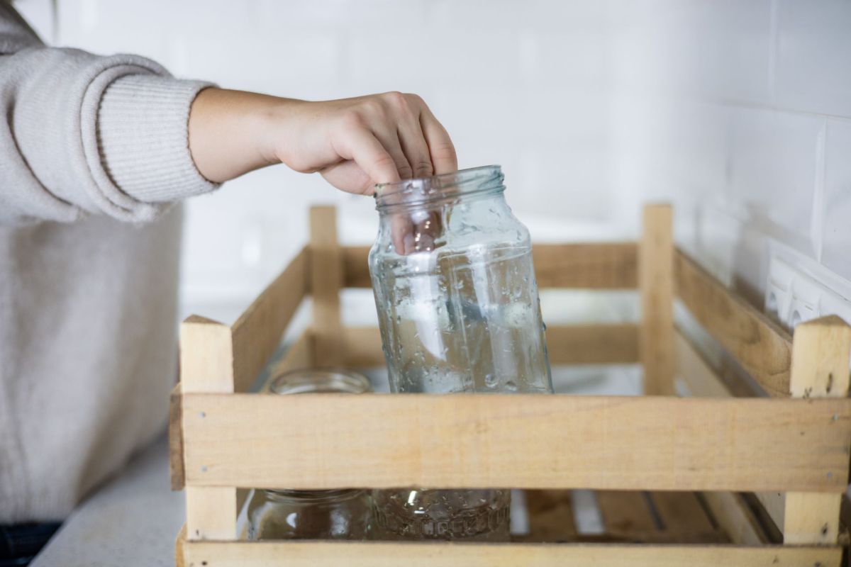 One TikToker's shared a super-simple hack to upcycle your old glass jars into iced coffee cups.