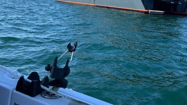 A billionaire's superyacht was recently spotted off the coast of British Columbia, earning the ire of onlookers.