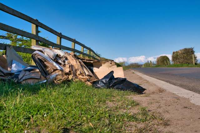 A man in Great Yarmouth is facing a hefty fine after illegally fly-tipping furniture in public areas.