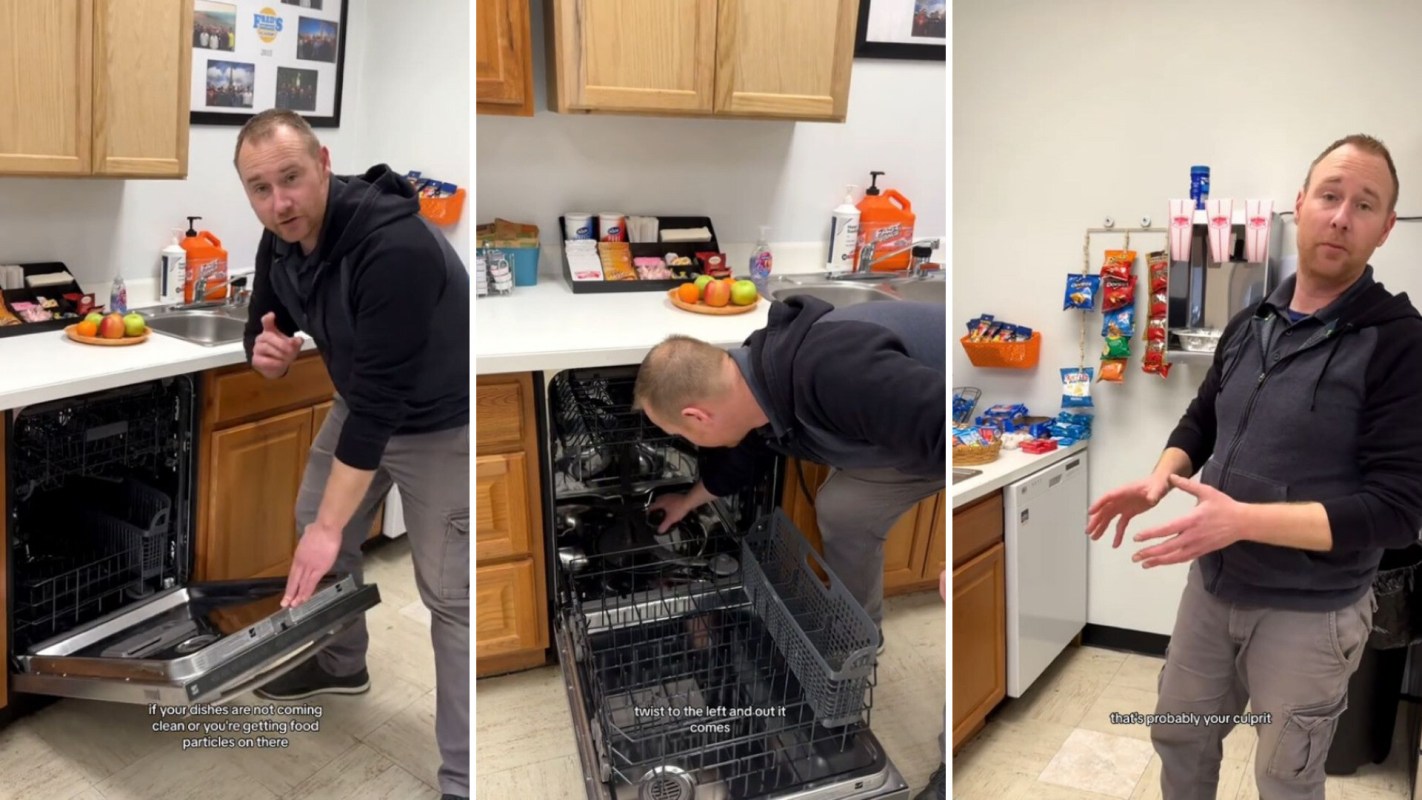 One cleaning expert shared a TikTok hack to help your dishwasher's filter work better — no replacement parts or harsh chemicals needed.