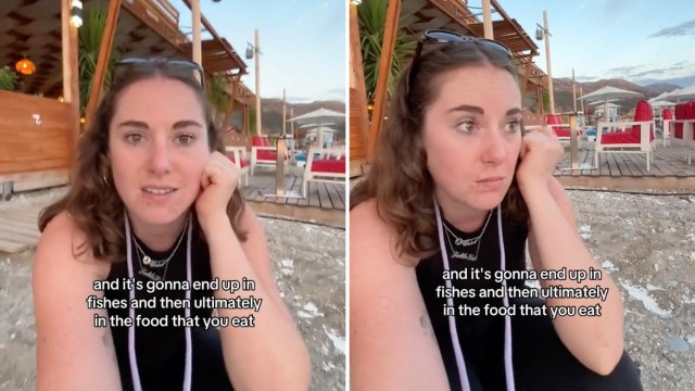 One beachgoer revealed the disturbing reason you should never use Styrofoam at the beach.