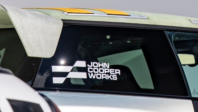 Mini opted for surfing-inspired abstraction.