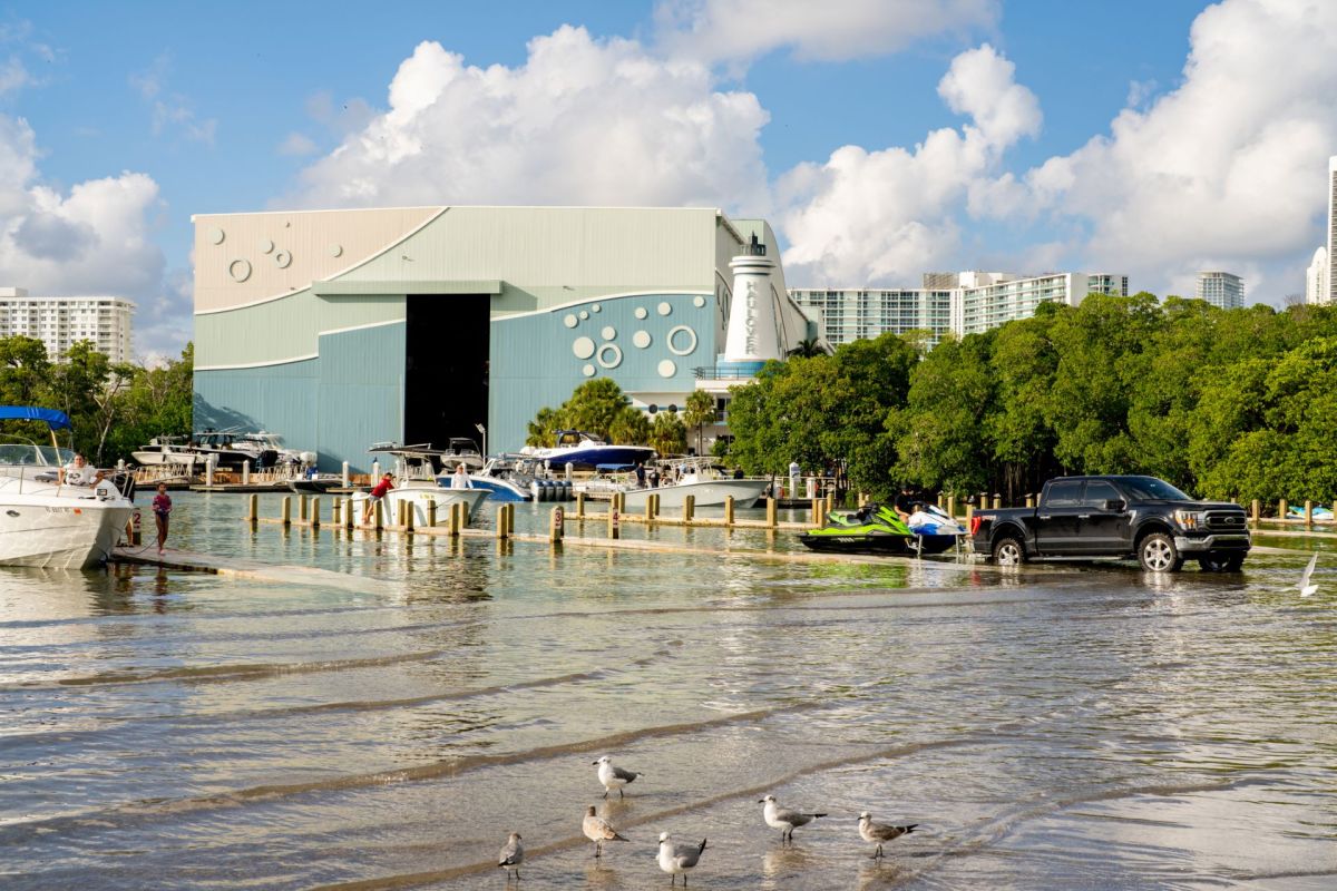 As sea levels rise due to warming global temperatures, coastal communities in South Florida are seeing a spike in "king tides."
