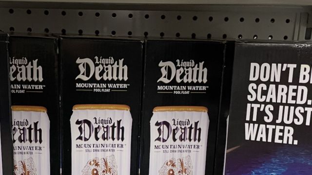 One thrift store shopper was disappointed to find plastic junk from Liquid Death, a company whose ads say "death to plastic."