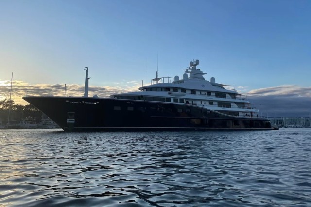 "Why do you need a boat that big?"
