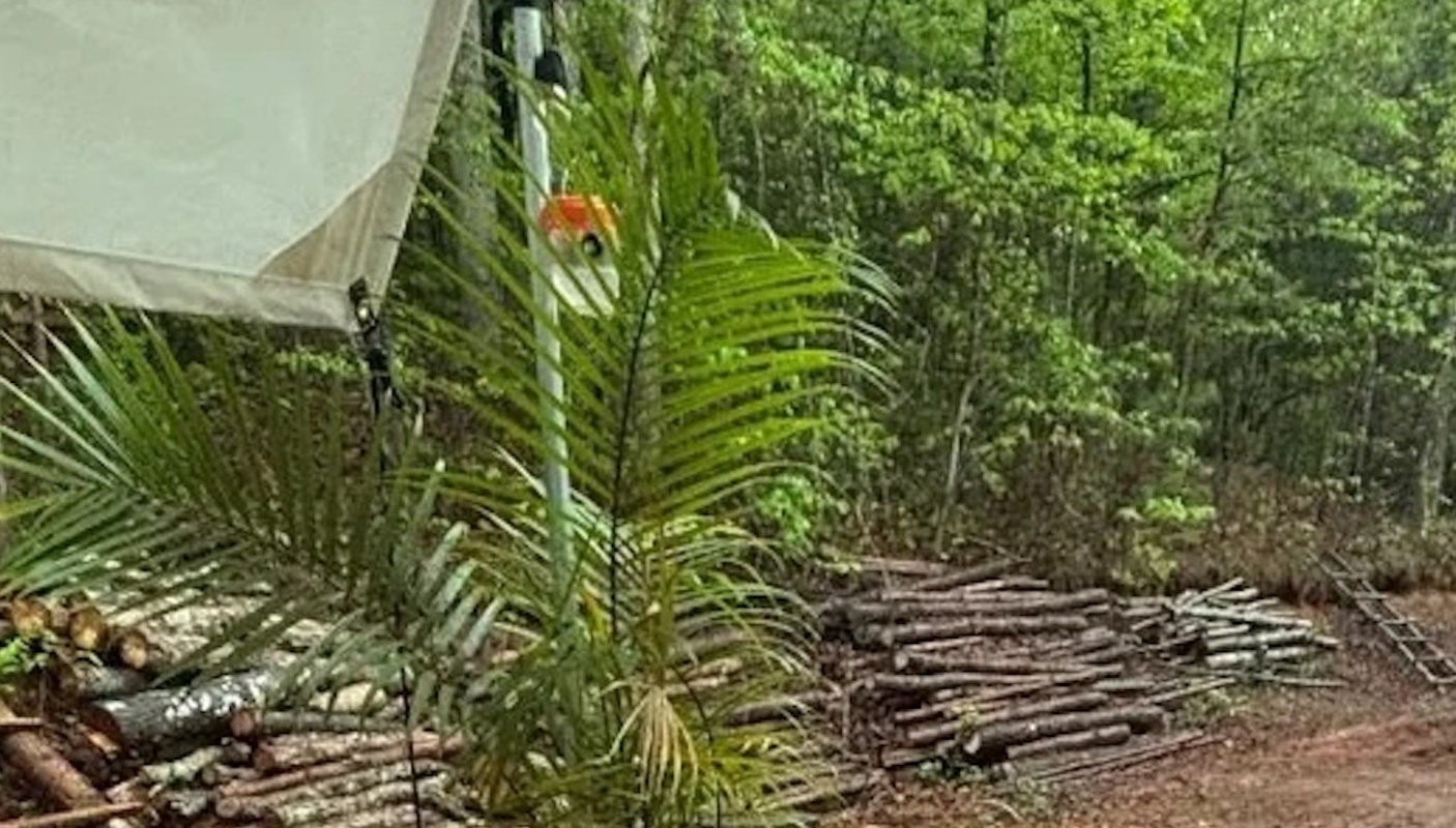 One couple shared their off-grid living setup, including a canvas tent, and talked about saving money to build a home.