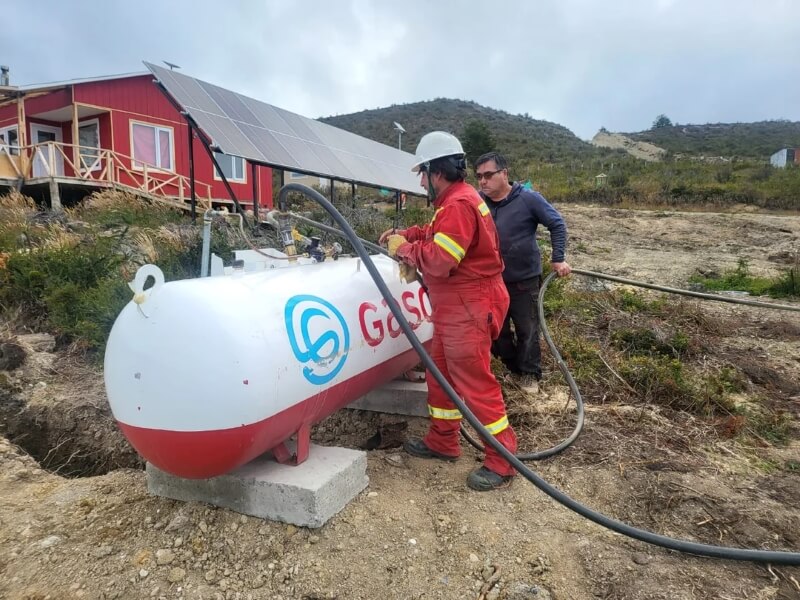 "The nearest city is 50km north."