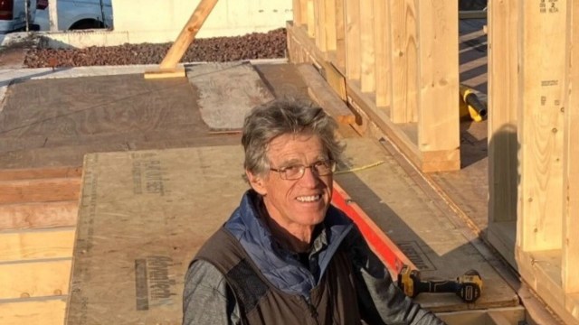 The house was planned with the sun in mind.