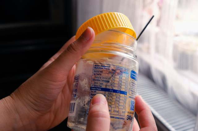 One TikToker shared a useful hack for repurposing peanut butter jar lids.