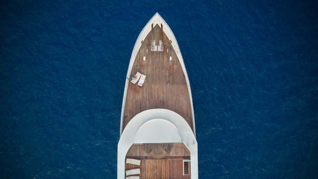 A Reddit user sparked a lively discussion when they shared an image of a gigantic support yacht docked in San Diego.