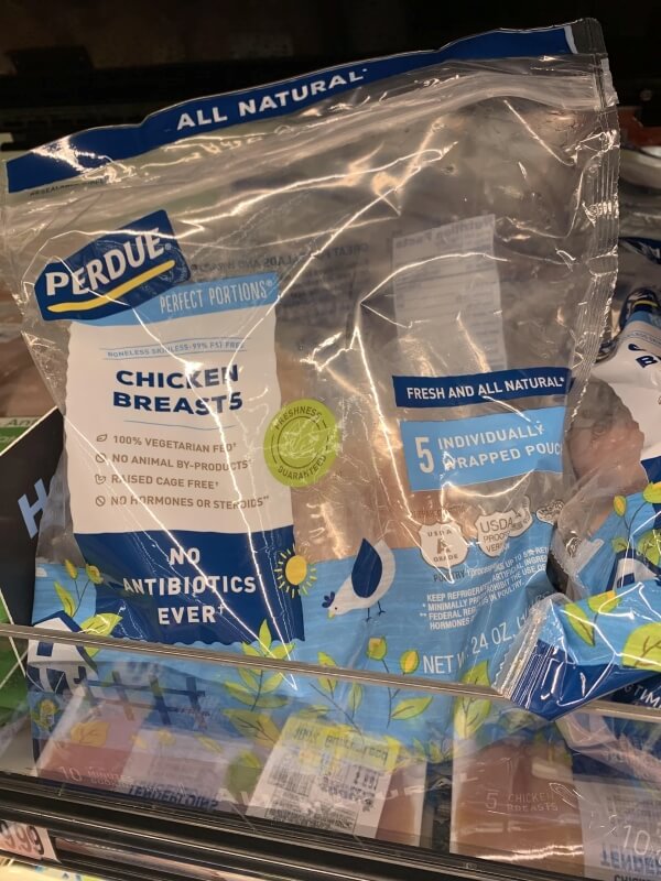 A Redditor shared an infuriating photo of Perdue's chicken breasts, revealing that the product had excessive plastic packaging.