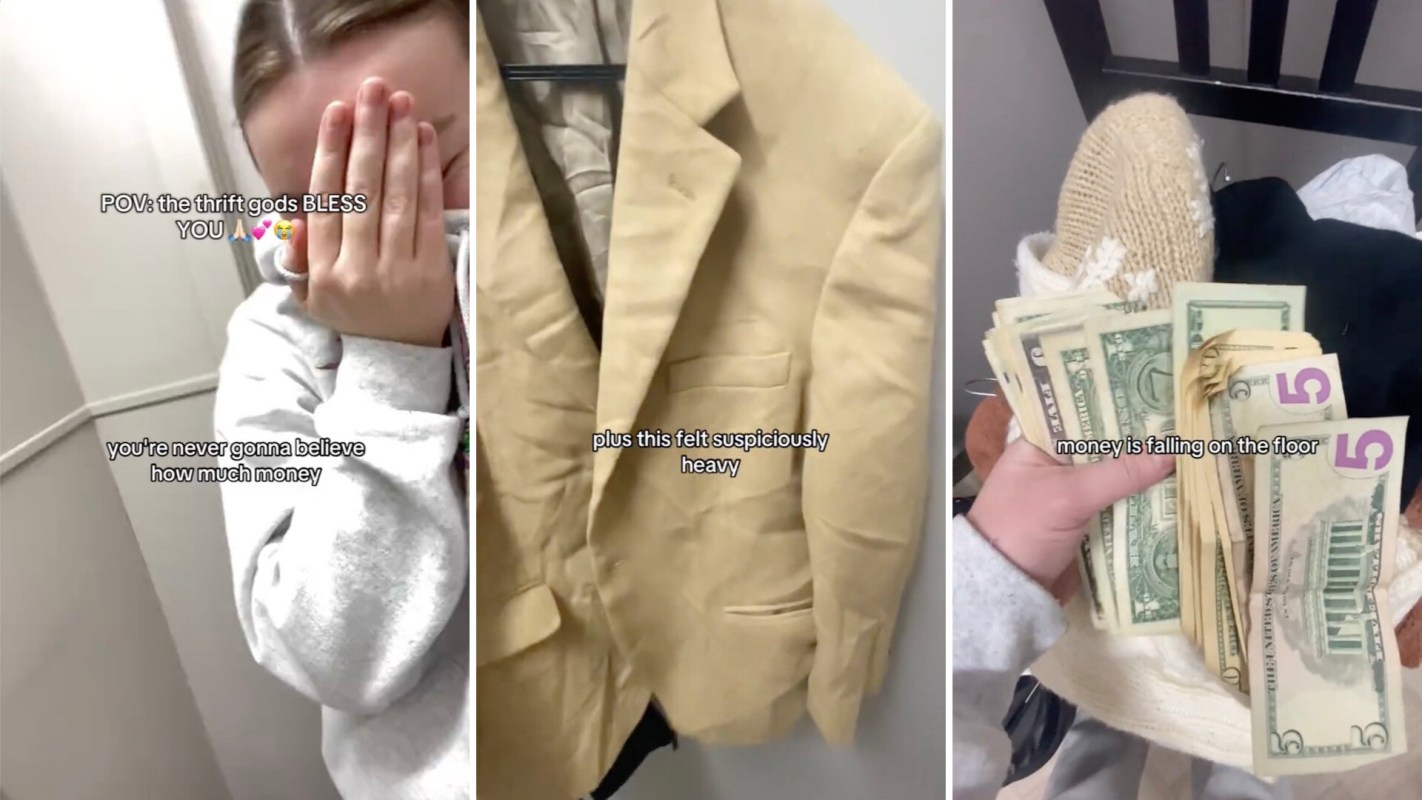 Not all thrift shoppers will be this lucky.