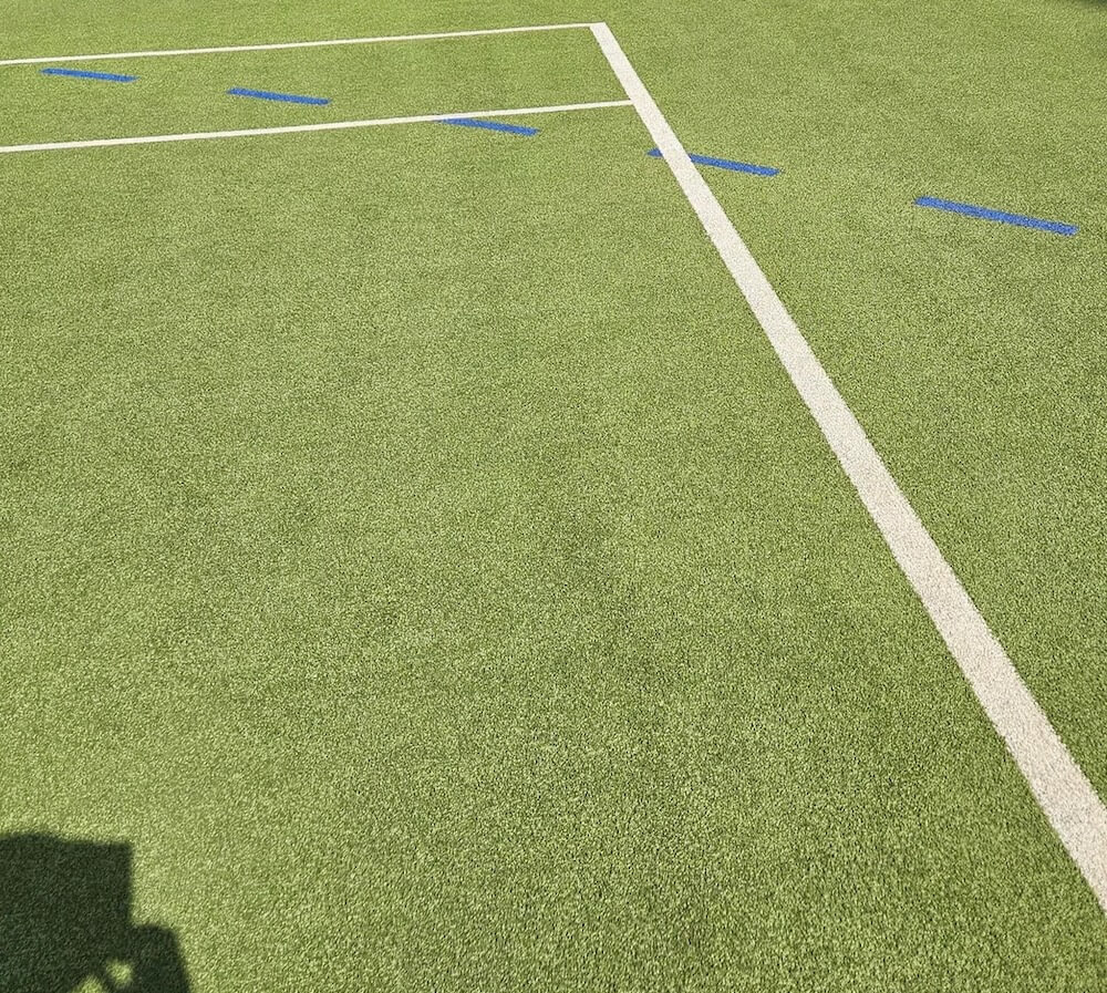 One Redditor shared their latest win on their tennis court after using an electric bristle brush.