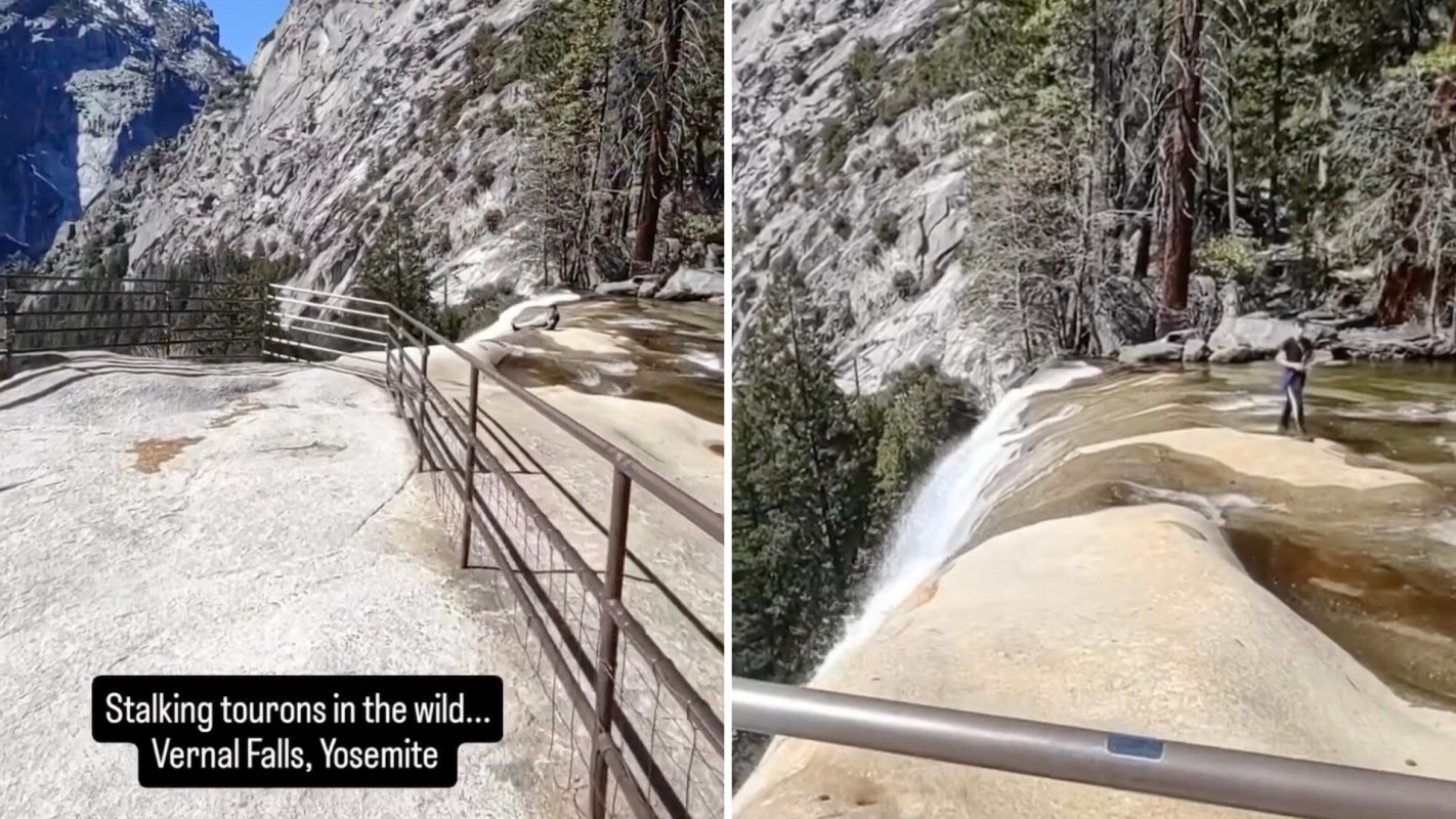 Footage of someone's dangerous actions at Yosemite Park has sparked outrage.