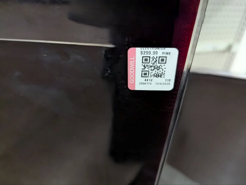 One Redditor was shocked to find a 15-year-old TV listed for $300 at Goodwill.