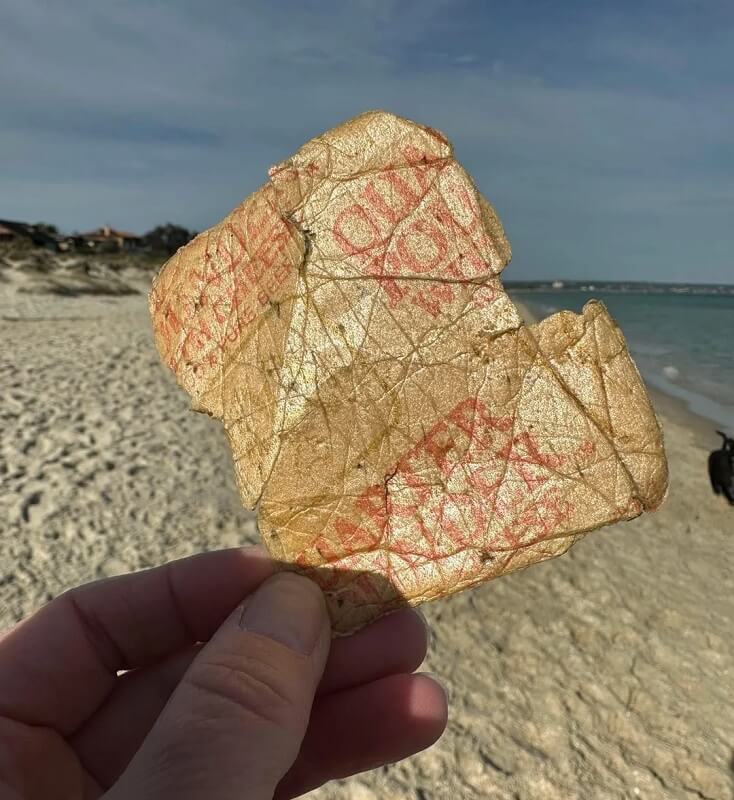 One Redditor is sparking debate online after sharing an image of a decades-old McDonald's wrapper.