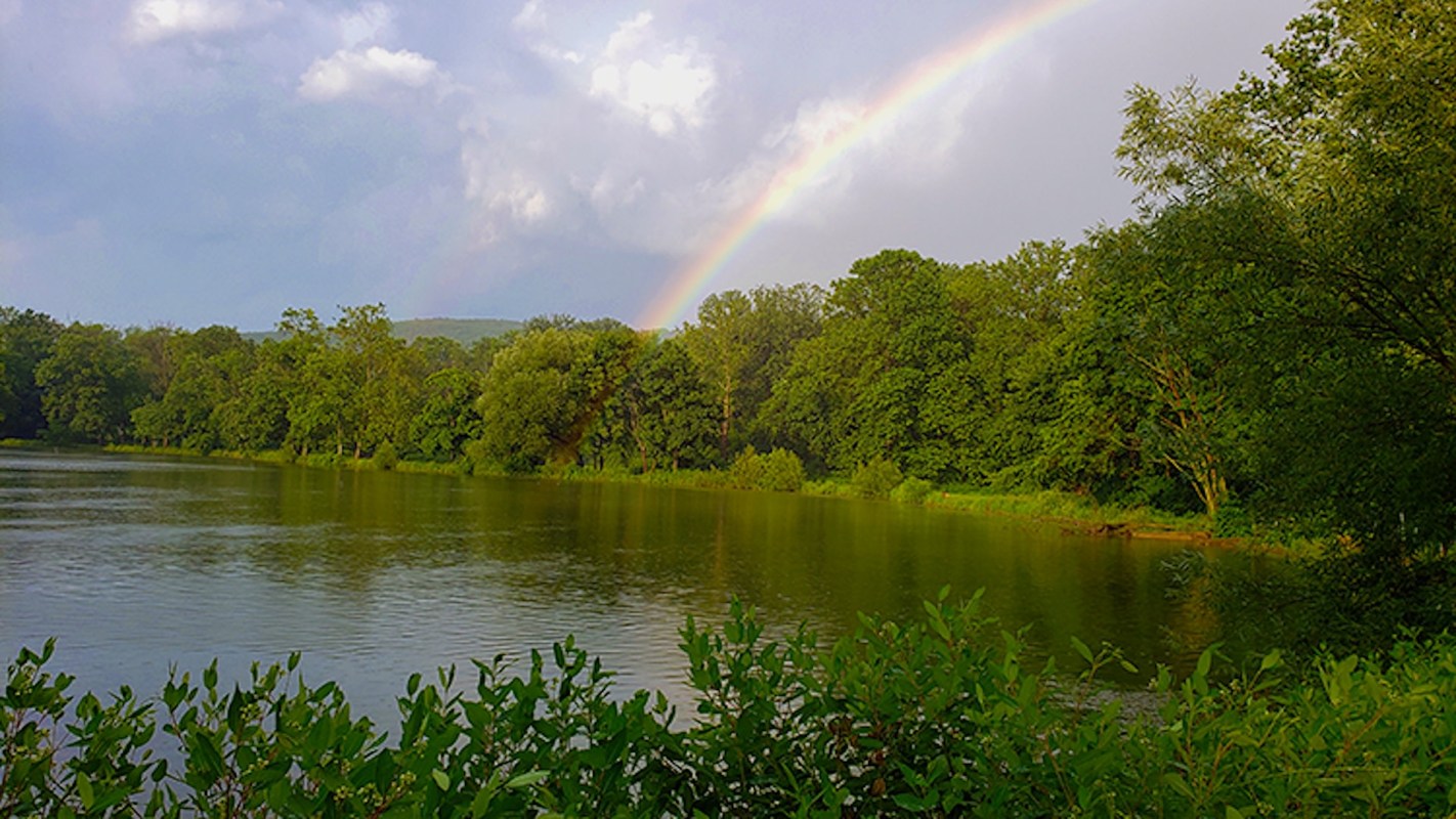 After nearly a year of restoration at Crystal Lake in Pennsylvania, officials took a walking tour to view the improvements.