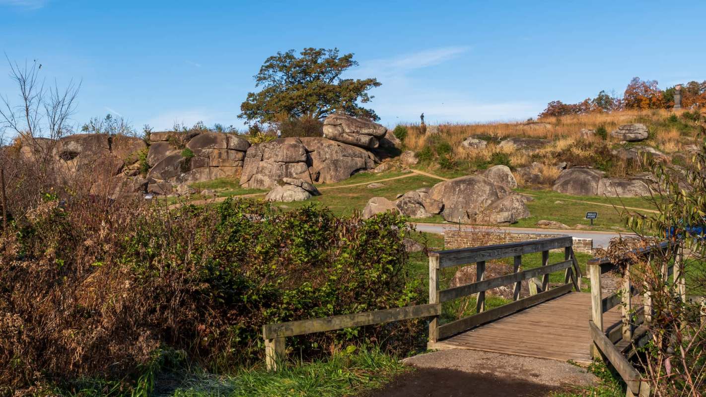 A disturbed local shared a troubling news story on the vandalism of a fossil at Gettysburg's National Military Park.