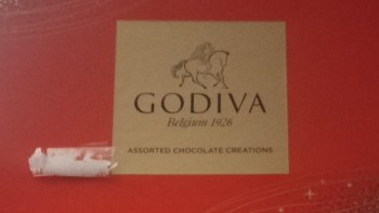 A customer wasn't pleased after realizing their box of Godiva chocolates created the illusion that they were buying more product than they actually received.