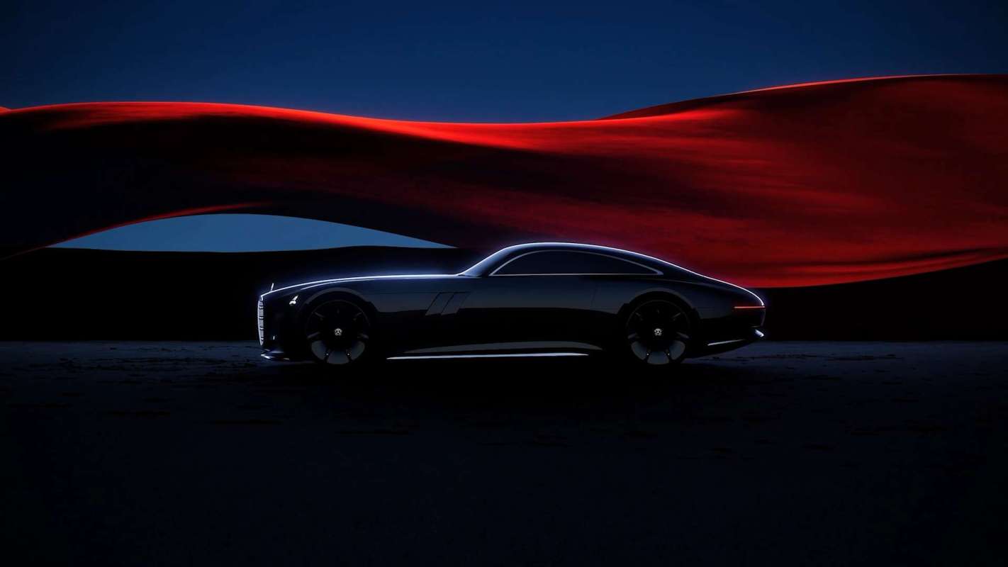 Mercedes revealed a design concept that combines 1930s glamour with next-gen innovation for the Vision Iconic EV.