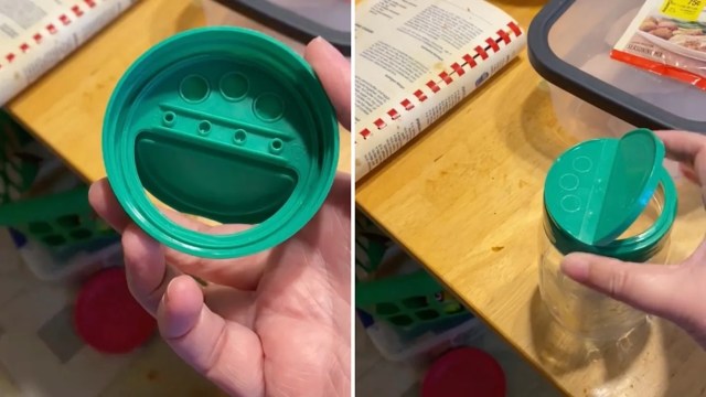 One simple TikTok shows how reusing Parmesan lids can help cut down on single-use plastic waste.
